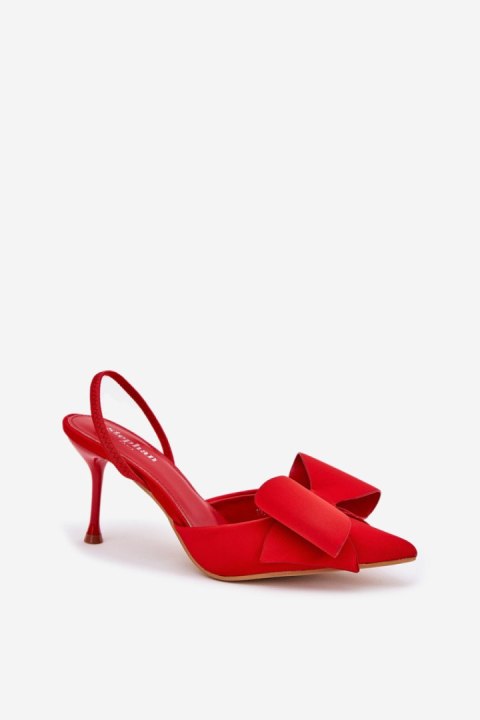 Szpilki Model Eklevia UC-158 Red - Step in style Szpilki Model Eklevia UC-158 Red - Step in style
