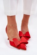 Szpilki Model Eklevia UC-158 Red - Step in style