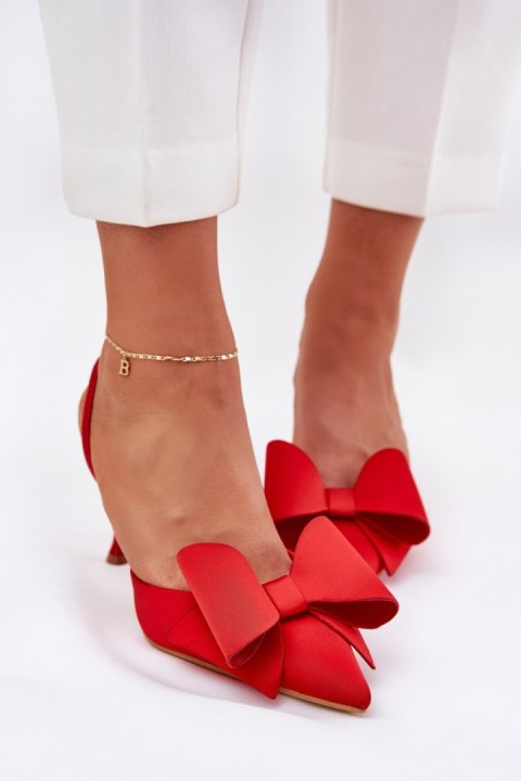 Szpilki Model Eklevia UC-158 Red - Step in style Szpilki Model Eklevia UC-158 Red - Step in style
