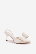 Szpilki Model Eklevia UC-158 White - Step in style