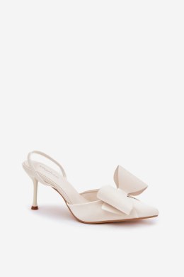Szpilki Model Eklevia UC-158 White - Step in style