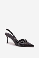 Szpilki Model Ravira QQ-201 Black - Step in style