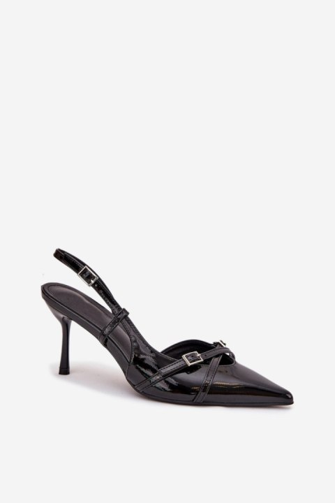 Szpilki Model Ravira QQ-201 Black - Step in style Szpilki Model Ravira QQ-201 Black - Step in style