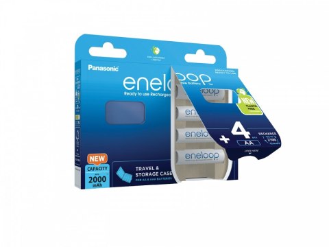 Akumulator Eneloop AA 2000 mAh 4 szt pudełko Panasonic