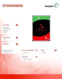 Dysk IronWolf 1TB 3,5 cala ST1000VN008 Seagate