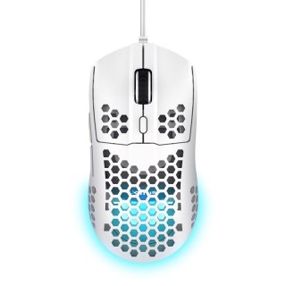 Mysz gamingowa lekka biała GXT928W HELOX Trust