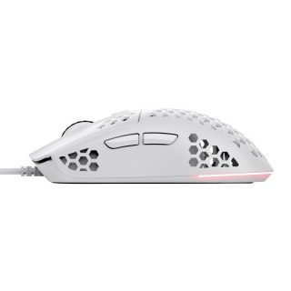 Mysz gamingowa lekka biała GXT928W HELOX Trust