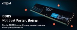 Pamięć DDR5 8GB/4800 CL40 (16Gbit) Crucial