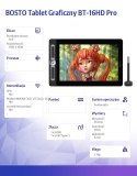 Tablet graficzny BT-16HD PRO 1920x1080 FHD Klawisze BOSTO