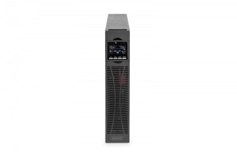 Zasilacz awaryjny UPS Online Rack 19" LCD, 3000VA/3000W, 6x12V/9Ah, 8xC13, 1xC19, USB, RS232, RJ45 Digitus