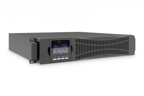 Zasilacz awaryjny UPS Online Rack 19" LCD, 3000VA/3000W, 6x12V/9Ah, 8xC13, 1xC19, USB, RS232, RJ45 Digitus