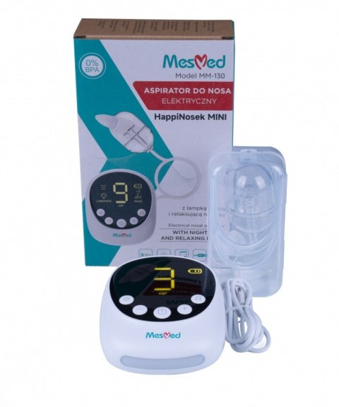 Elekrtoniczny aspirator do nosa MesMed MM-130 HappiNosek MINI Mesmed