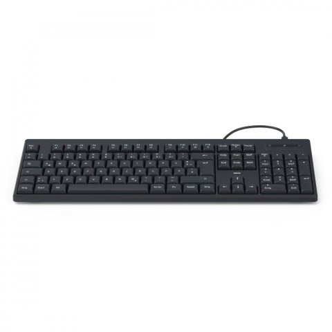 Klawiatura CK-100 przewodowa Czarna Hama