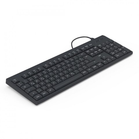 Klawiatura CK-100 przewodowa Czarna Hama
