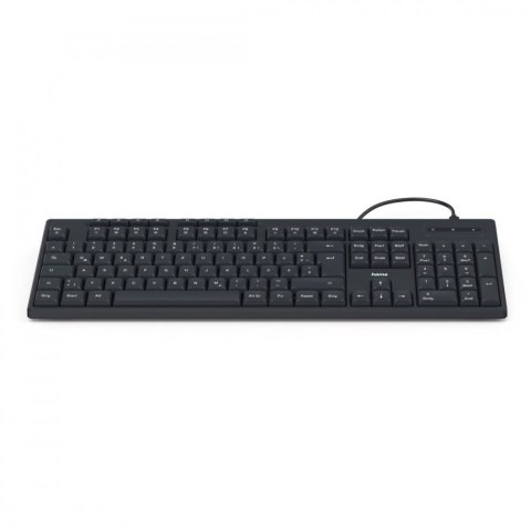 Klawiatura CK-200 przewodowa Czarna Hama