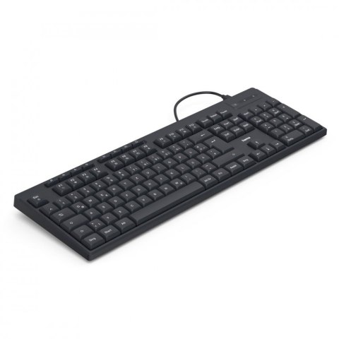 Klawiatura CK-200 przewodowa Czarna Hama