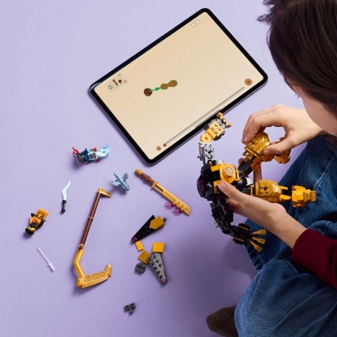 Klocki Ninjago 71839 Mech bojowy Spinjitzu Arina LEGO