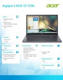 Notebook Aspire 5 A515-57-713N i7-12650H 15.6" FHD 16GB 512GB NoOS szary Acer