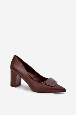 Czółenka Model Celira 55-A36 Brown - Step in style