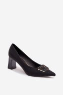 Czółenka Model Seriva 55-A30 Black - Step in style