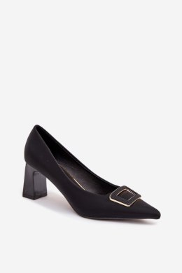Czółenka Model Seriva 55-A30 Black - Step in style
