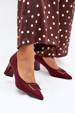 Czółenka Model Seriva 55-A30 Bordo - Step in style