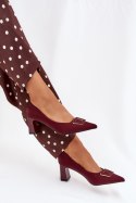 Czółenka Model Seriva 55-A30 Bordo - Step in style