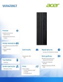 Komputer PC VVX4720G VERITON i5-14500U/32/1TB/RTX/11P Acer