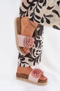 Sandał Klapki Model Tessara WD292 Pink - Step in style