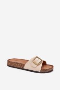 Sandał Klapki Model Zavira WD299 Beige - Step in style