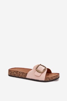 Sandał Klapki Model Zavira WD299 Pink - Step in style