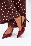 Szpilki Model Vivae P-1457 Bordo - Step in style