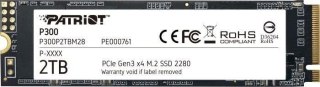 Dysk SSD P300 2TB M.2 PCIe Gen 3 x4 2100/1650 Patriot