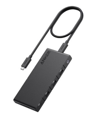 Hub 364 USB-C Dual Display 10w1 2x4K HDMI eth czarny Anker
