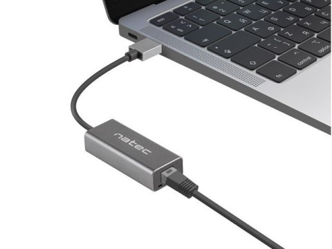 Karta sieciowa Cricket USB 3.0 - RJ-45 1Gb na kablu Natec Karta sieciowa Cricket USB 3.0 - RJ-45 1Gb na kablu Natec