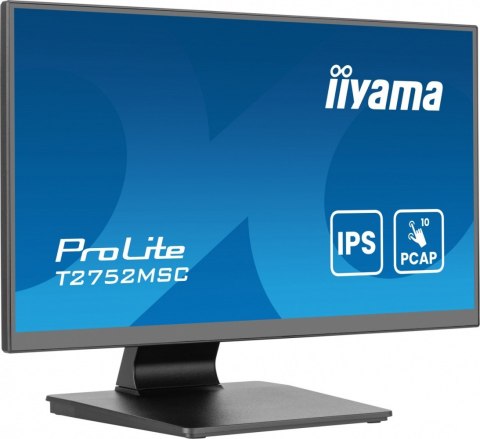 Monitor 27 cali T2752MSC-B1AG 10 PKT. POJ,IPS,HDMI,DP,2x1W,7H,2xUSB, 400cd/m2,AG-(Anti Glare) IIYAMA