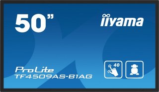 Monitor 50 cali TF5039AS-B1AG, VA,4K,HDMIx2,DP,RJ45,3xUSB,2x10W, ANDROID,24/7,IP65 IIYAMA