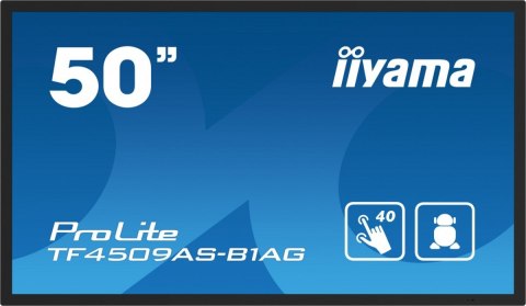Monitor 50 cali TF5039AS-B1AG, VA,4K,HDMIx2,DP,RJ45,3xUSB,2x10W, ANDROID,24/7,IP65 IIYAMA