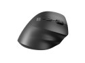 Mysz bezprzewodowa wertykalna Crake 2 2400 DPI Bluetooth 5.2 + 2.4GHz Czarna Natec