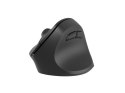 Mysz bezprzewodowa wertykalna Crake 2 2400 DPI Bluetooth 5.2 + 2.4GHz Czarna Natec