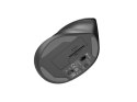 Mysz bezprzewodowa wertykalna Crake 2 2400 DPI Bluetooth 5.2 + 2.4GHz Czarna Natec