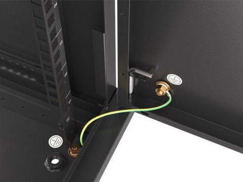 Szafa wisząca 19 6U 600x600 WF01-6606-00B czarna