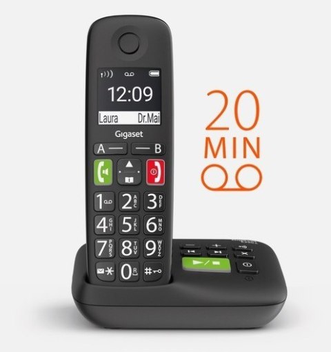Telefon bezprzewodowy Gigaset E290A z sekretarką cyfrową Gigaset