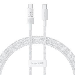 Kabel Baseus Gem Typ C-Typ C 100W 1m (biały)