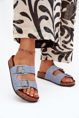 Sandał Klapki Model Vesina WD302 Light Jeans - Step in style