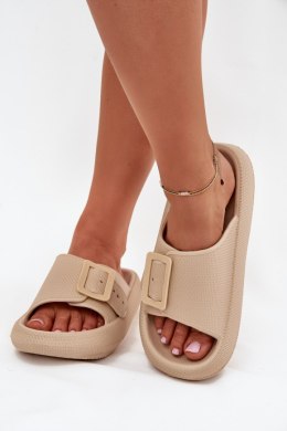 Sandał Klapki Model Vinceza 75207 Beige - Step in style