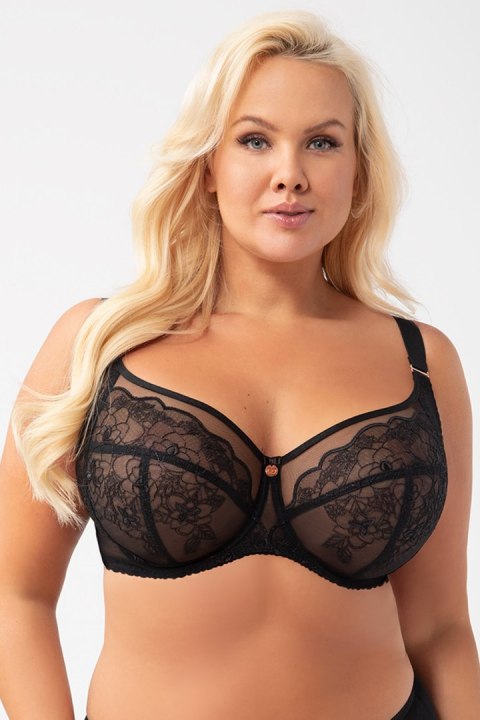 Biustonosz Soft Model Adore K930 Big Black - Gorsenia Lingerie Biustonosz Soft Model Adore K930 Big Black - Gorsenia Lingerie