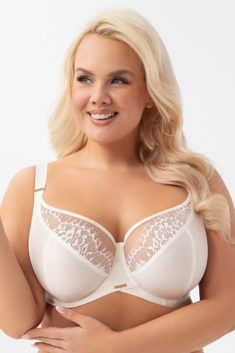 Biustonosz Soft Model Evia K937 Cream - Gorsenia Lingerie Biustonosz Soft Model Evia K937 Cream - Gorsenia Lingerie