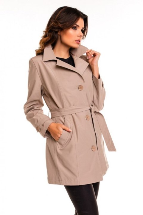 Trencz damski Cabba 04 Beige - Cabba Trencz damski Cabba 04 Beige - Cabba