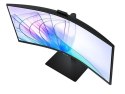 Monitor 34 cale ViewFinity S65VC VA 3440x1440 UWQHD 21:9 1xHDMI 1xDP 1xUSB-C (90W) 2xUSB 3.0 LAN (RJ45) 5ms HAS Webcam głośniki  Samsung